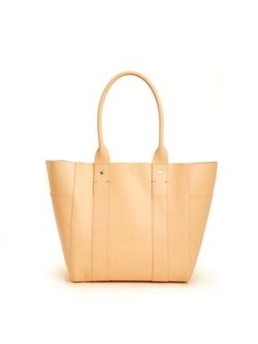 Clare V. Undyed Slim Le Box Tote